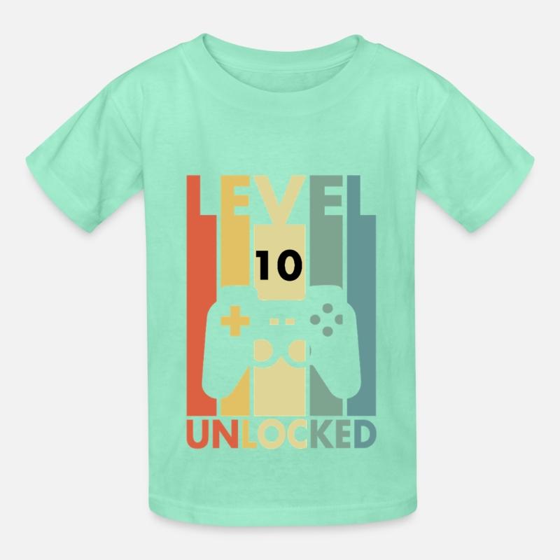 Level 10 Unlocked Funny Video Gamer 10th Birthday