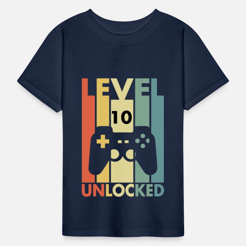 Level 10 Unlocked Funny Video Gamer 10th Birthday