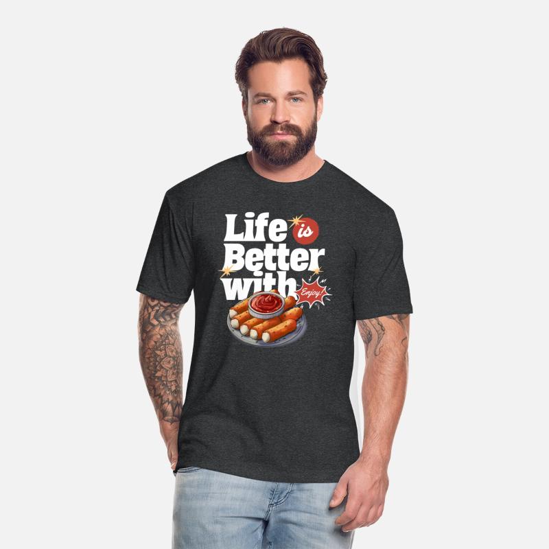 Life Is Better with Mozzarella Sticks – Funny Chee