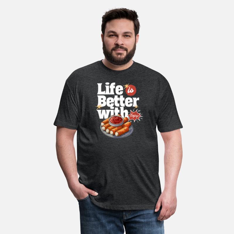 Life Is Better with Mozzarella Sticks – Funny Chee