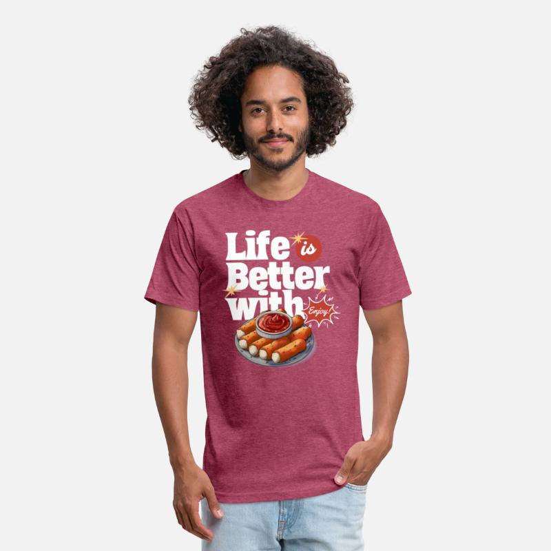 Life Is Better with Mozzarella Sticks – Funny Chee
