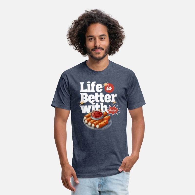 Life Is Better with Mozzarella Sticks – Funny Chee