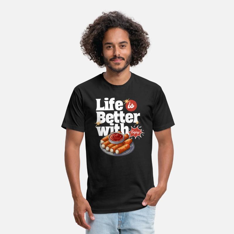 Life Is Better with Mozzarella Sticks – Funny Chee