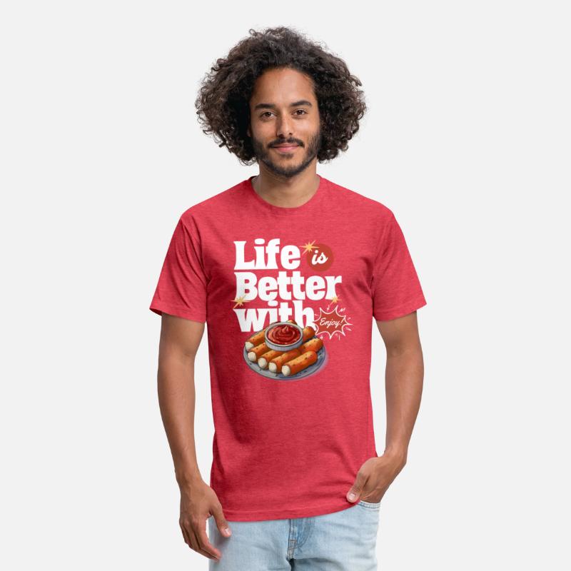 Life Is Better with Mozzarella Sticks – Funny Chee
