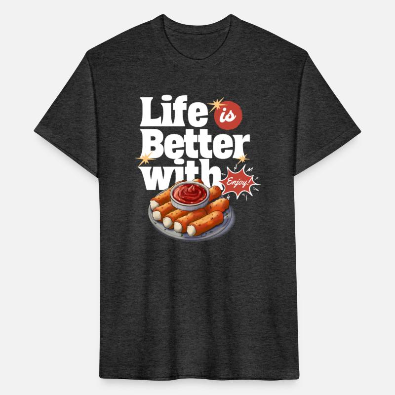 Life Is Better with Mozzarella Sticks – Funny Chee