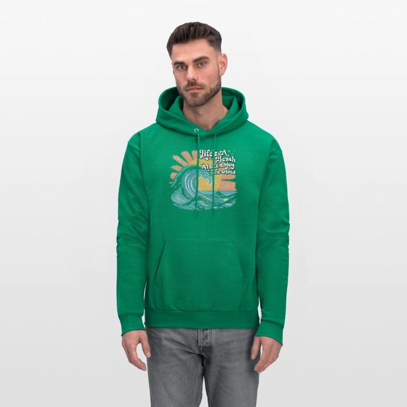 Life s a Beach Enjoy the Waves Summer Vacation