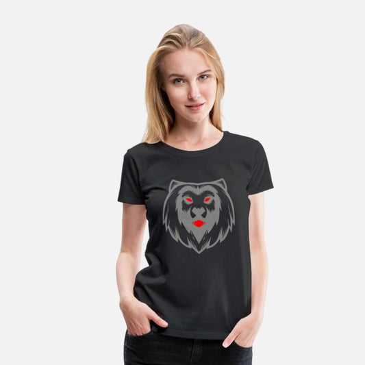 Lion Funny Halloween scary T-SHIRT Phantom