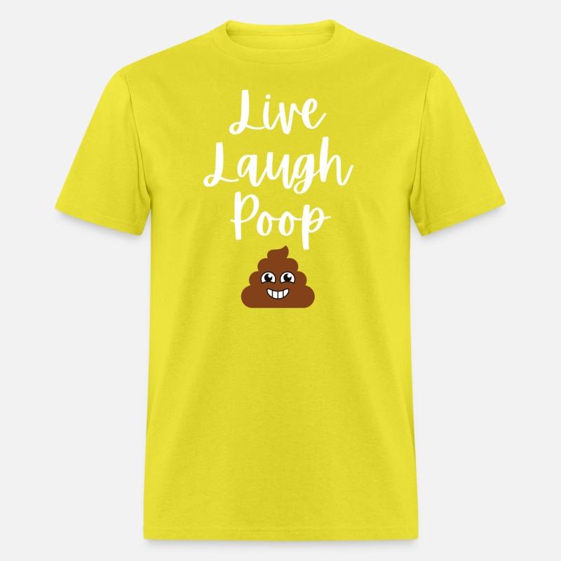 Live Laugh Poop | Toilet Humor | Smiling Poop