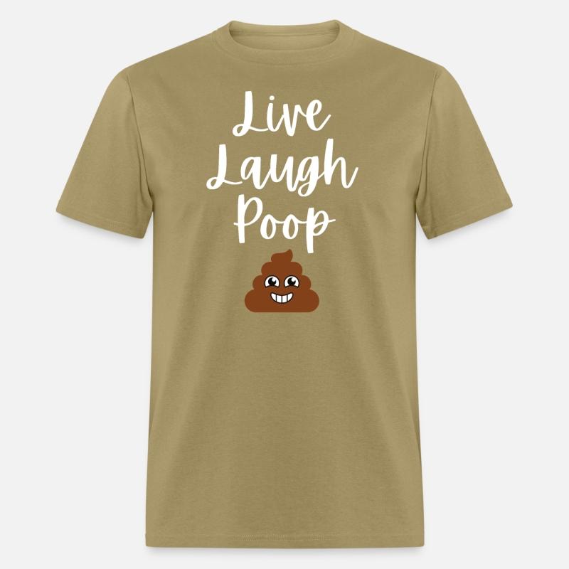 Live Laugh Poop | Toilet Humor | Smiling Poop