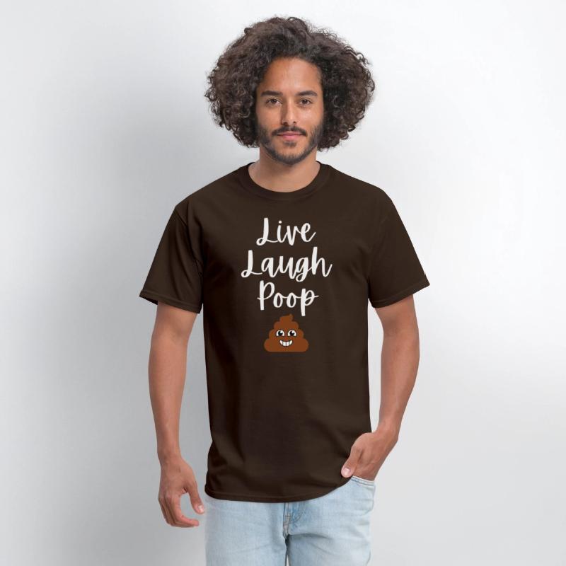 Live Laugh Poop | Toilet Humor | Smiling Poop