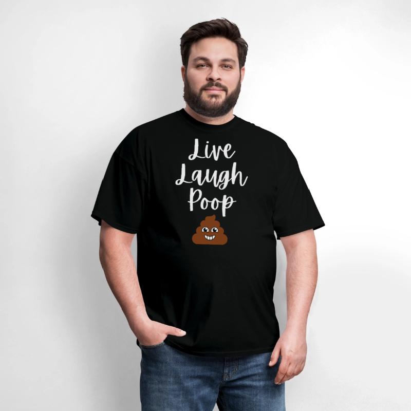 Live Laugh Poop | Toilet Humor | Smiling Poop