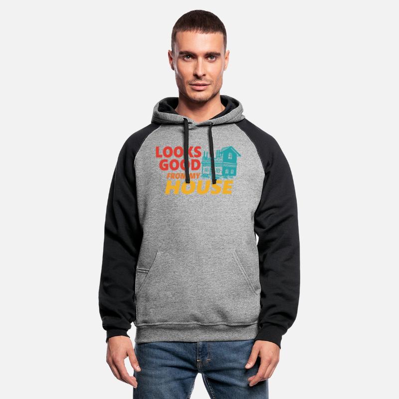 Look Good From My House Funny Retro Apparel