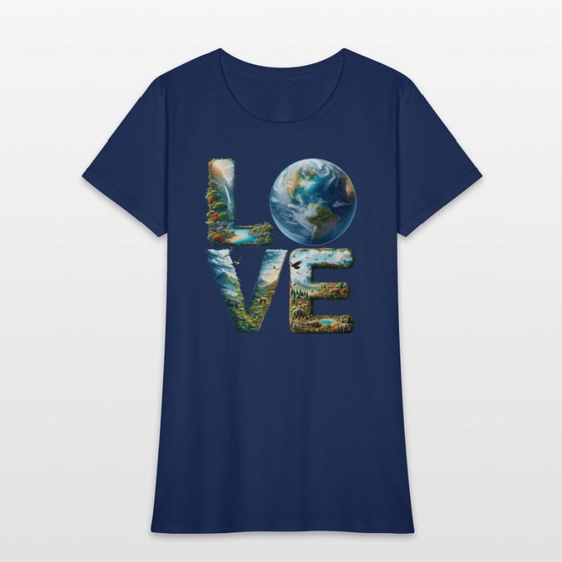 Love Earth Day Shirt Planet Anniversary Earth Day