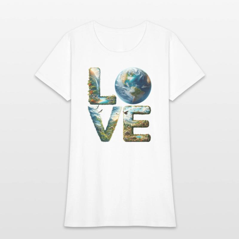 Love Earth Day Shirt Planet Anniversary Earth Day