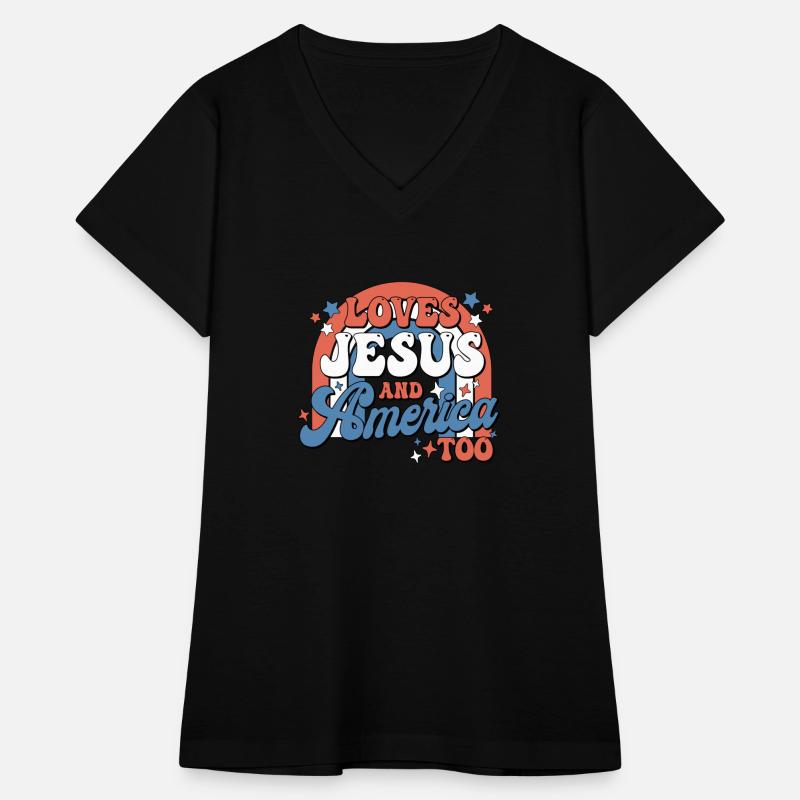 Loves Jesus And America