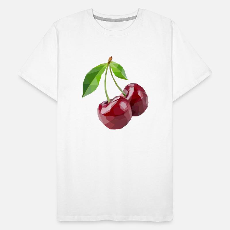 lowpoly cherry fruit