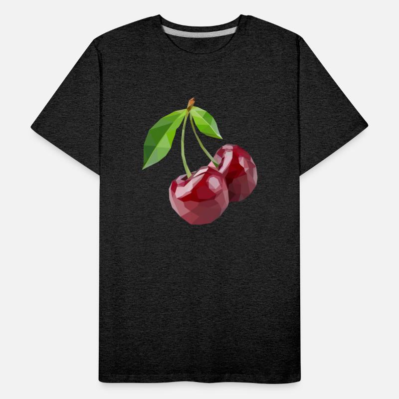 lowpoly cherry fruit