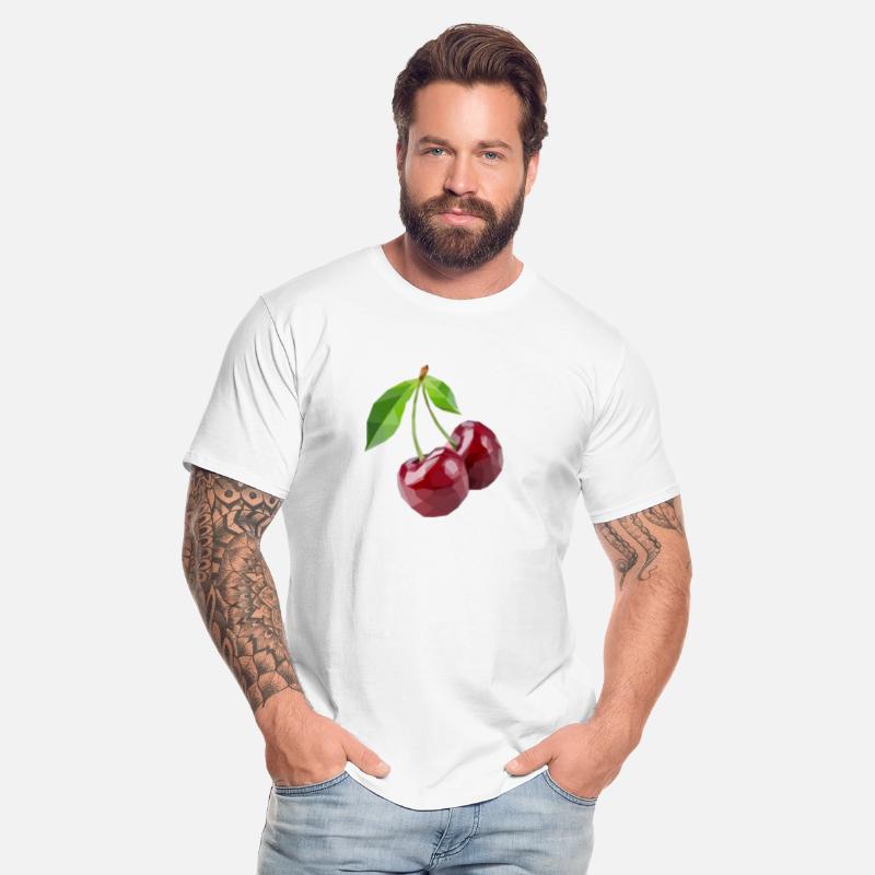 lowpoly cherry fruit