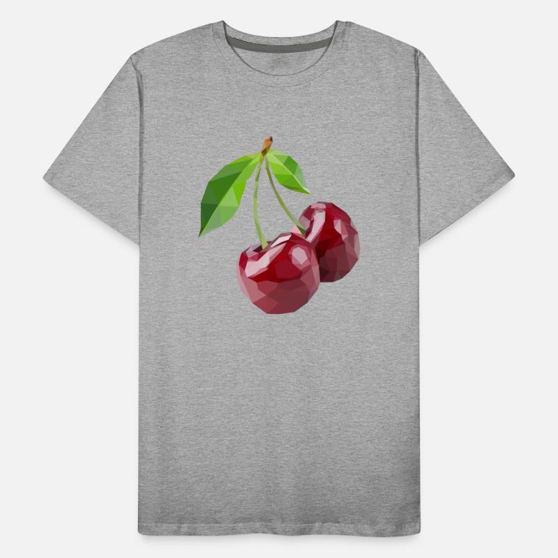 lowpoly cherry fruit