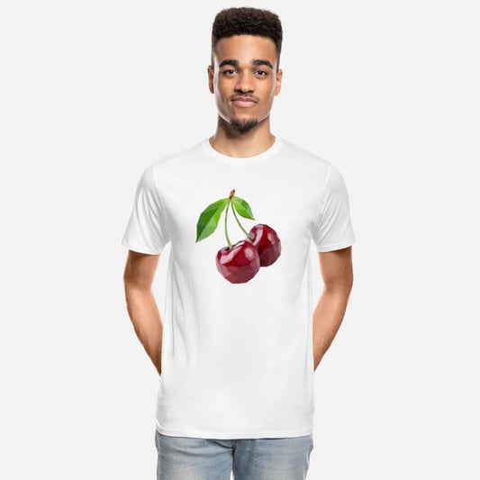 lowpoly cherry fruit