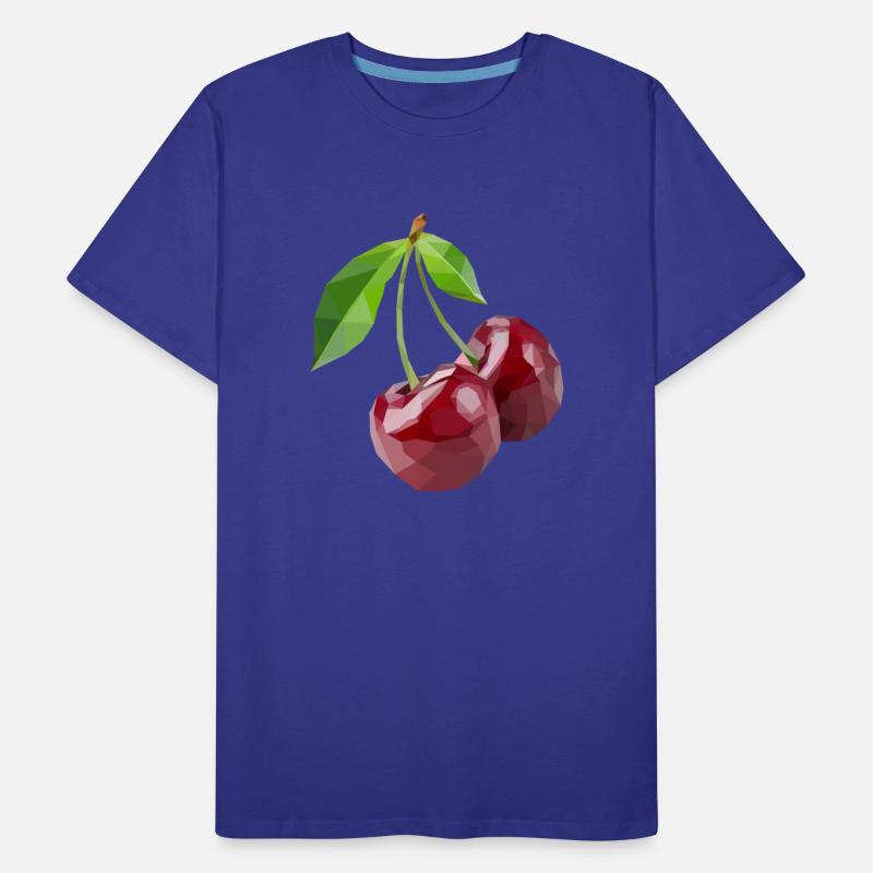 lowpoly cherry fruit