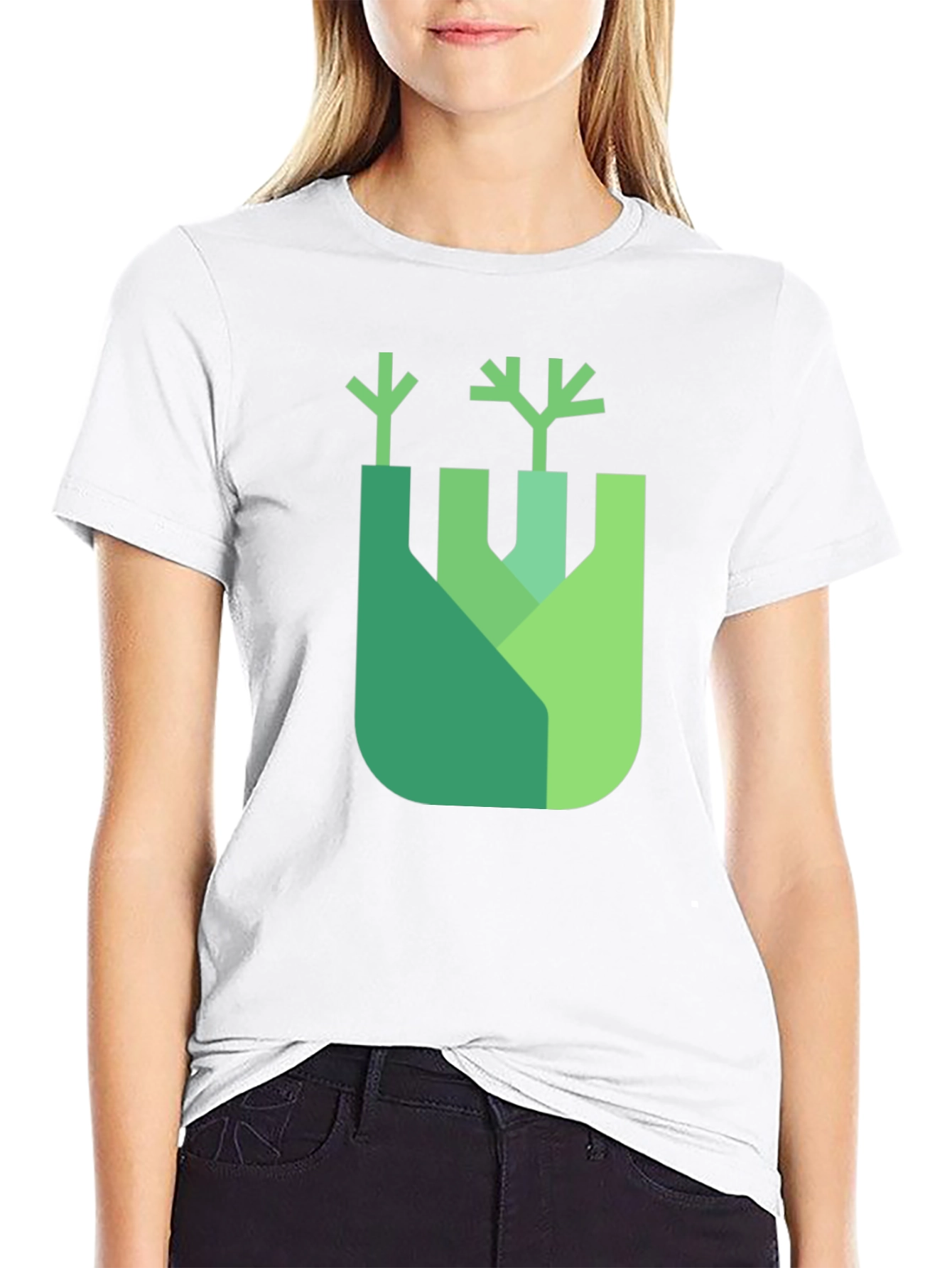Modern Fennel Graphic Tee - Unique Food Lovers Shirt