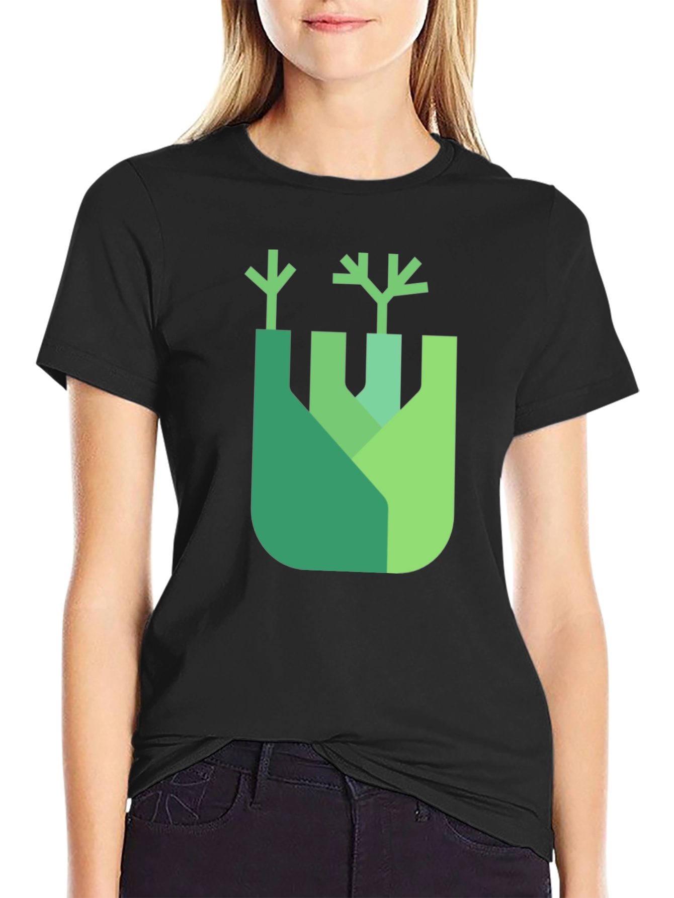 Modern Fennel Graphic Tee - Unique Food Lovers Shirt