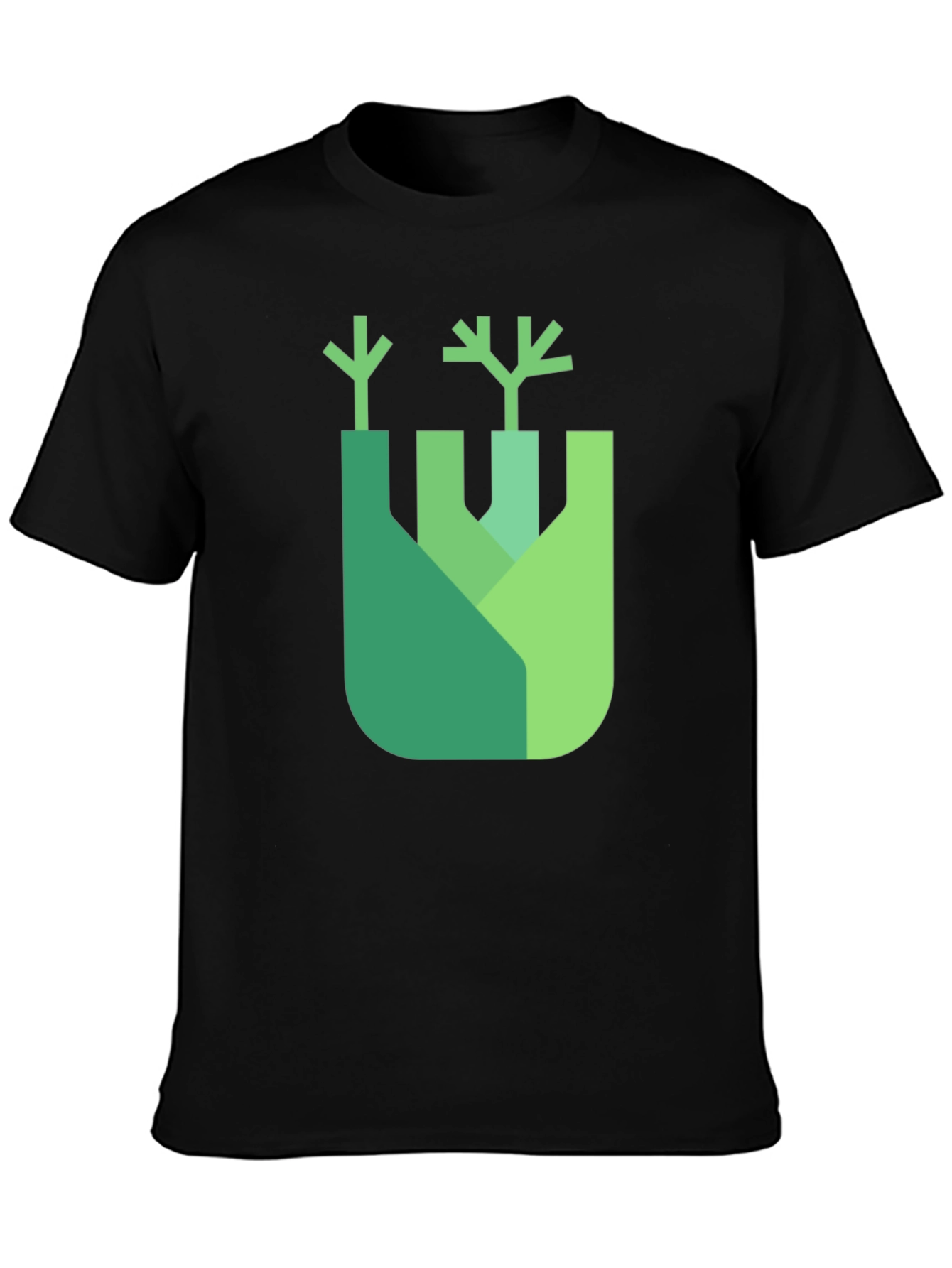 Modern Fennel Graphic Tee - Unique Food Lovers Shirt