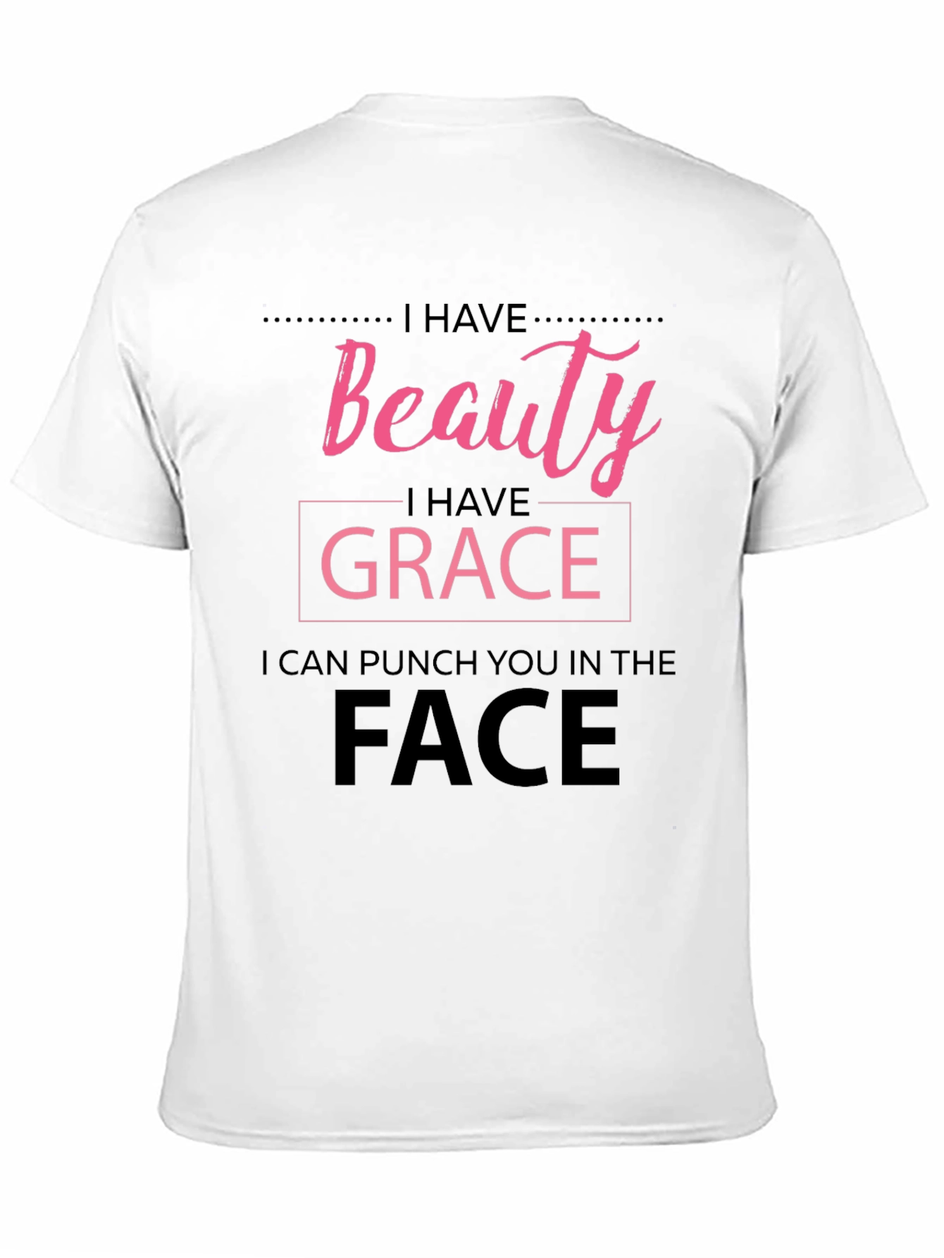 Beauty Grace Punch Face T-Shirt
