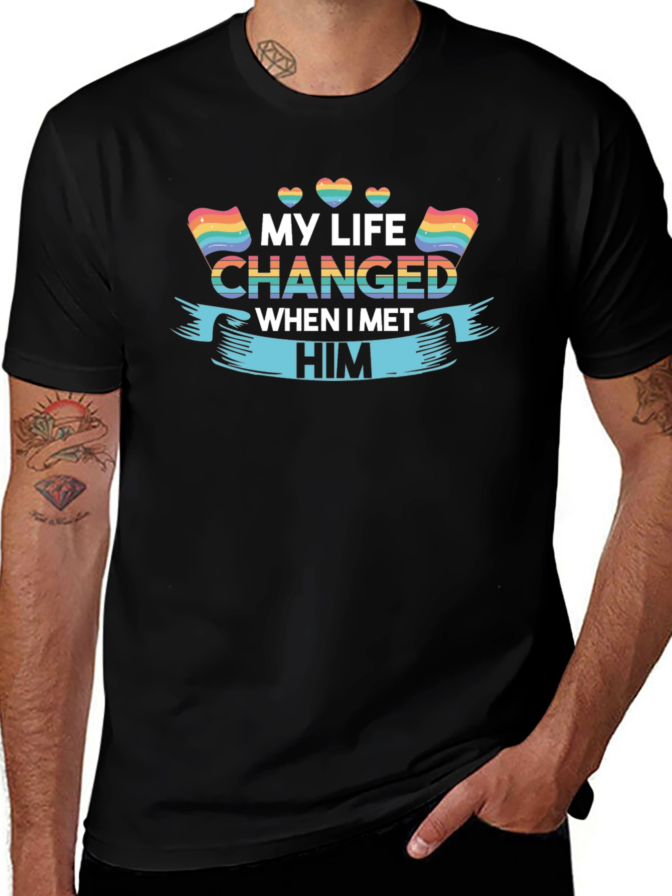 My Life Changed When I Met Him T-Shirt