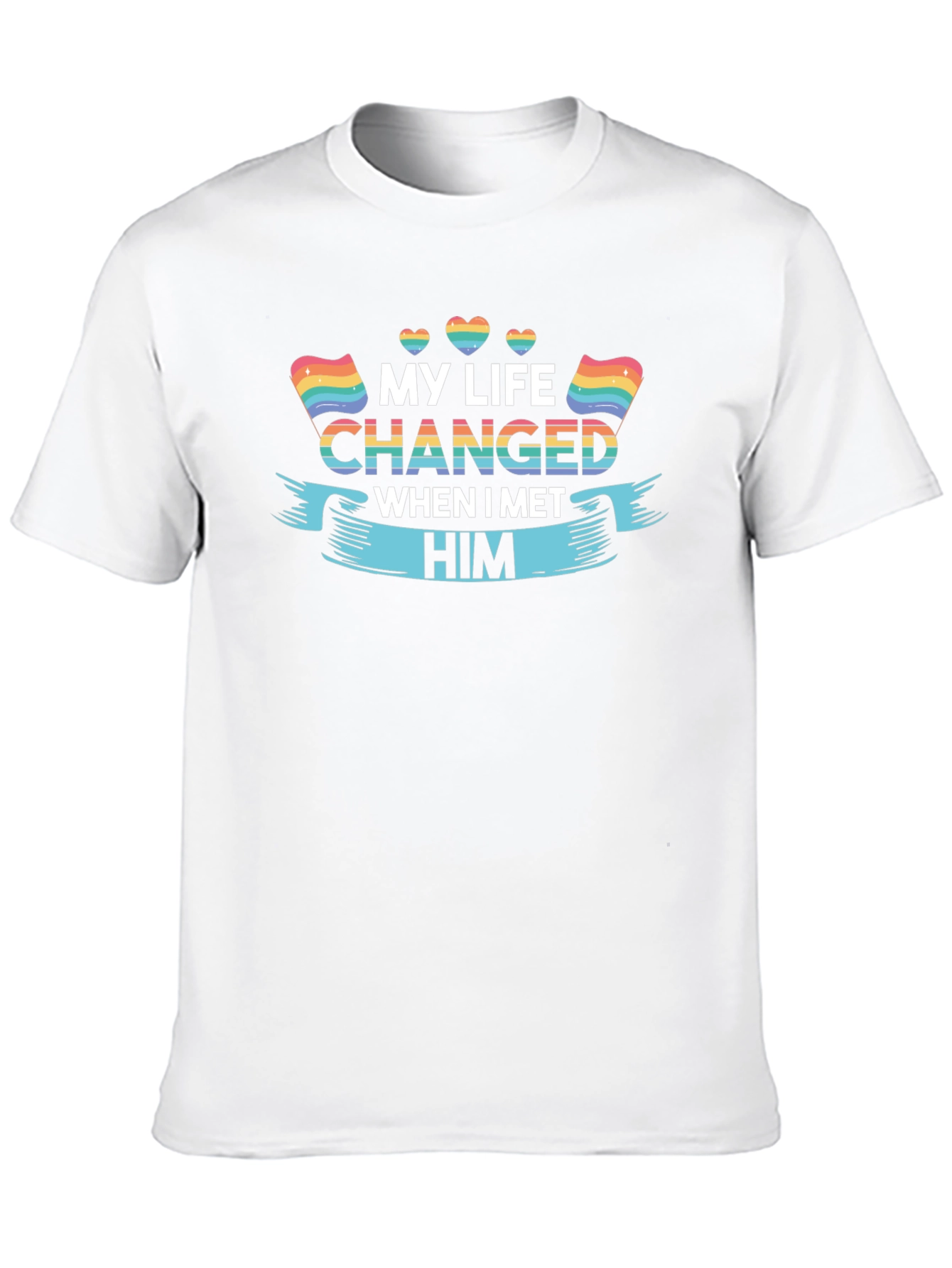 My Life Changed When I Met Him T-Shirt