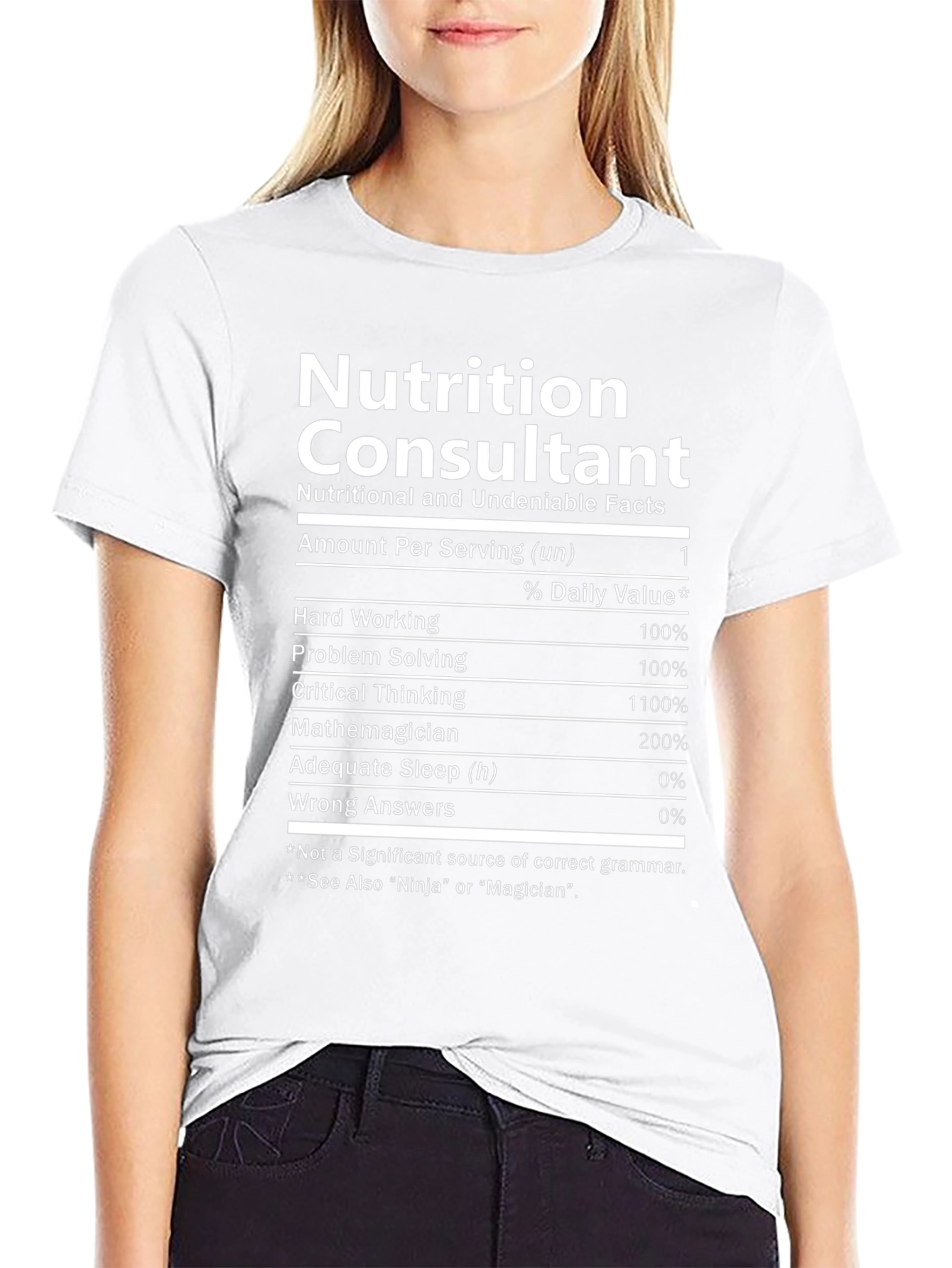 Nutrition Consultant Funny T-Shirt