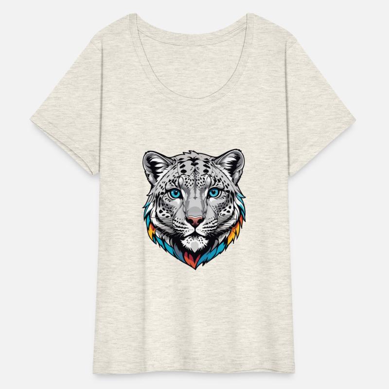 Majestic Snow Leopard Portrait - Exotic Wildlife