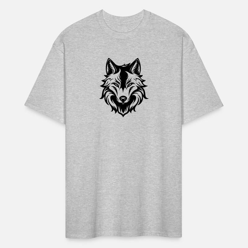 Majestic Wolf Silhouette Design