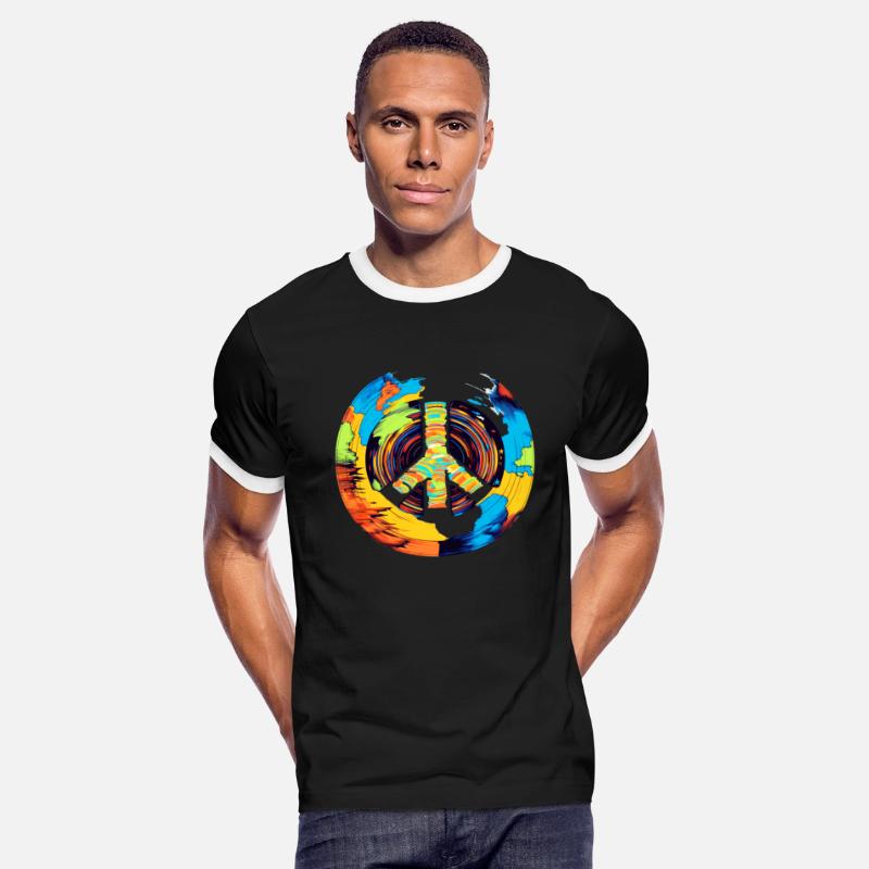 Make Art Not War | Art Lovers & Hippie Peace Sign
