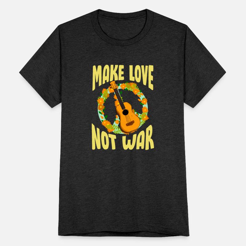 Make Love Not War Groovy 70 s Hippie
