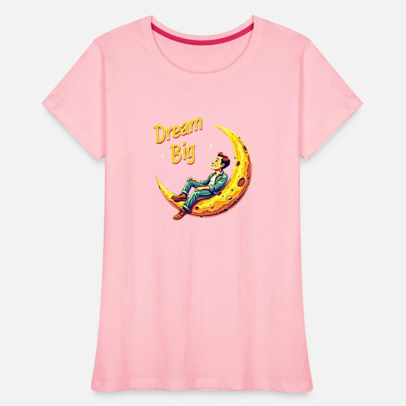 Man Dreaming on Crescent Moon