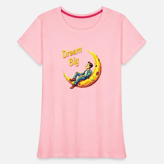 Man Dreaming on Crescent Moon