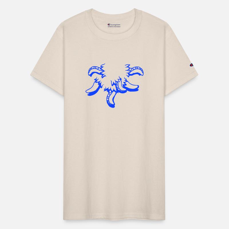 Many Tentacles 6 octopus monster torn shirt alien