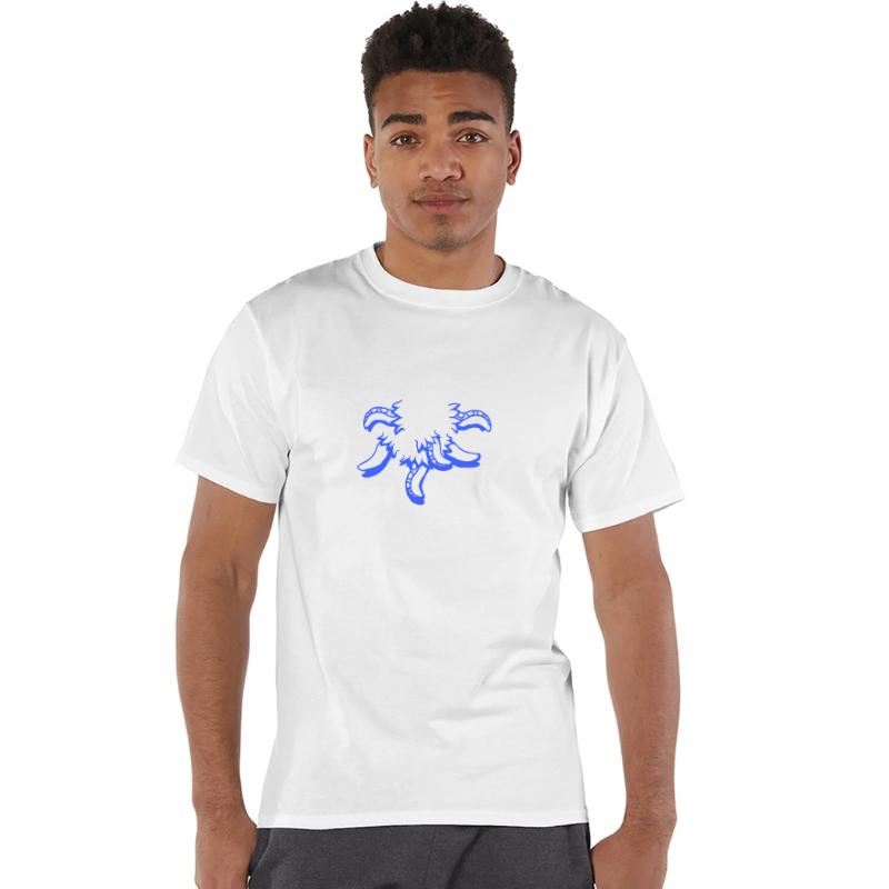 Many Tentacles 6 octopus monster torn shirt alien