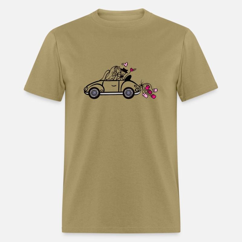 Marriage Stick figure wedding car