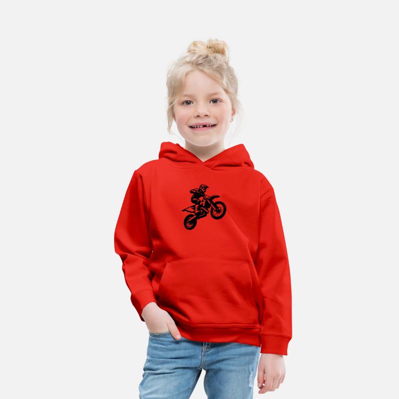 Men Motorsport Offroad Enduro Machine Jump