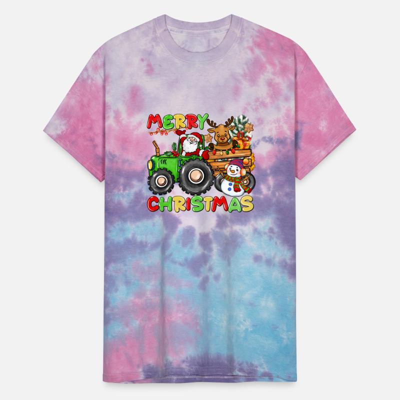 Merry Christmas Crew Tractor