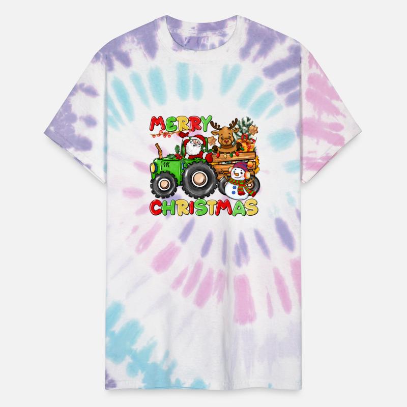 Merry Christmas Crew Tractor