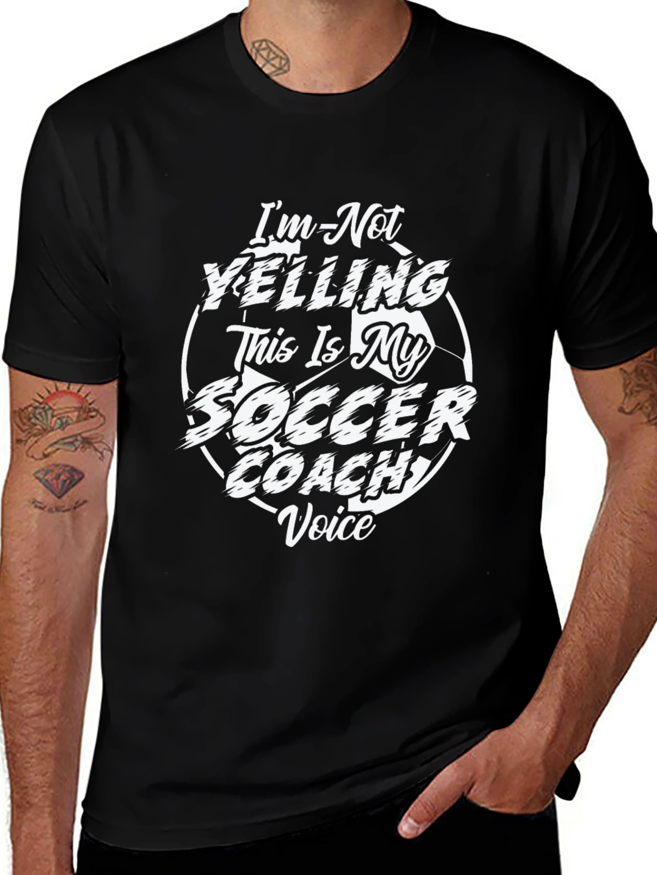 Soccer Coach Voice T-Shirt - Funny Sports Tee