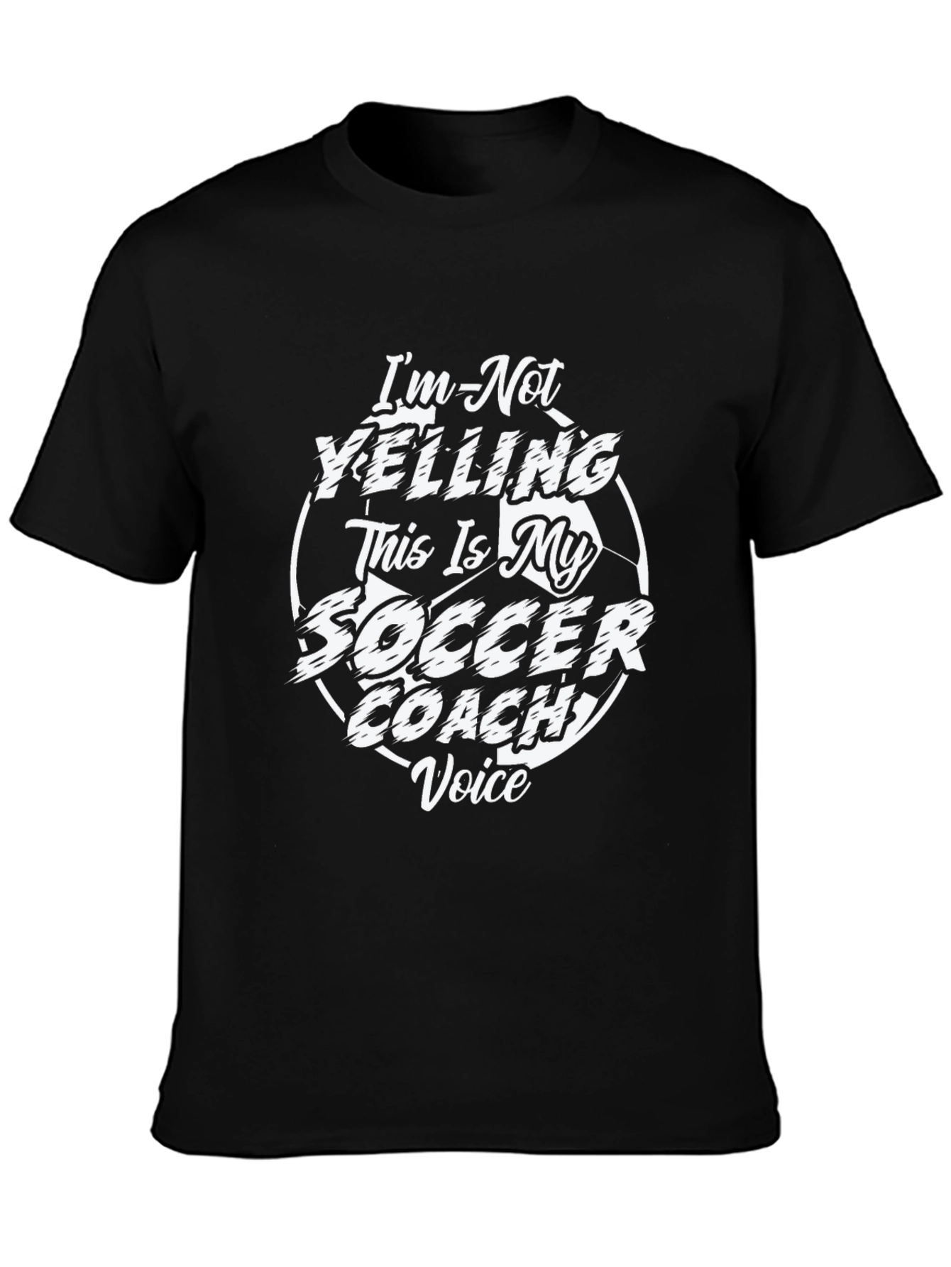 Soccer Coach Voice T-Shirt - Funny Sports Tee