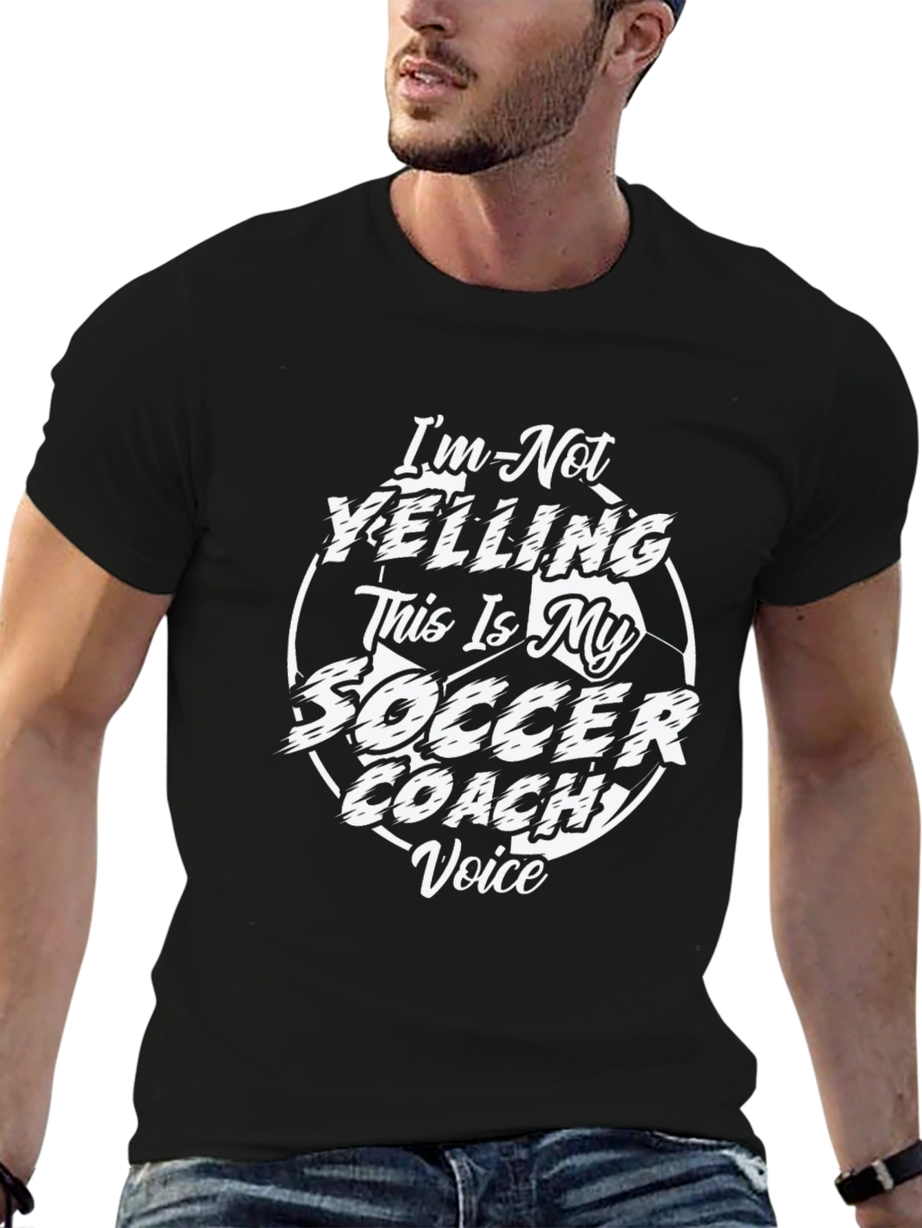 Soccer Coach Voice T-Shirt - Funny Sports Tee