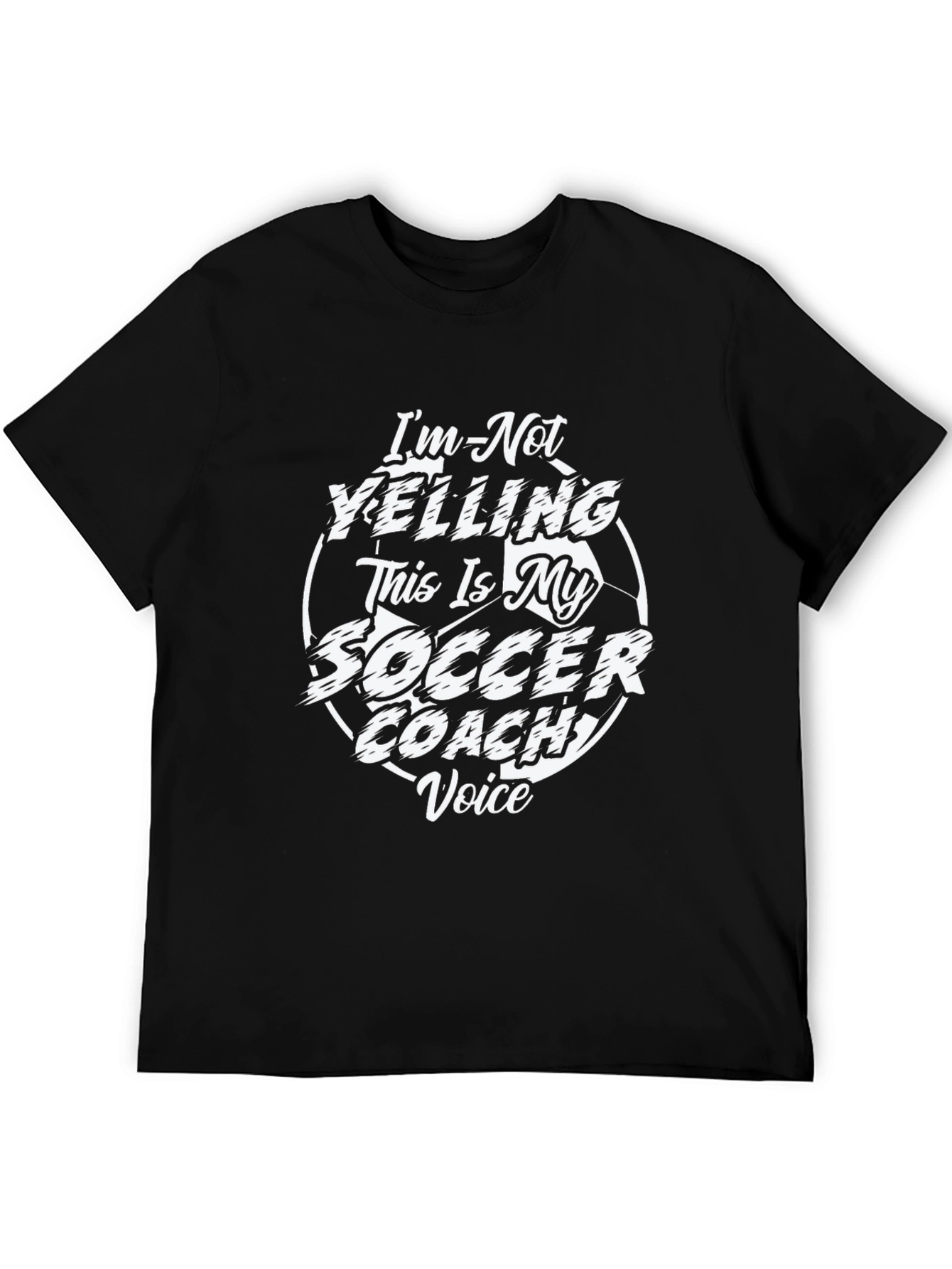 Soccer Coach Voice T-Shirt - Funny Sports Tee