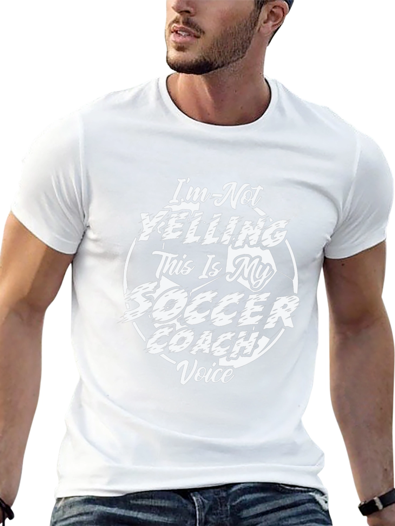 Soccer Coach Voice T-Shirt - Funny Sports Tee
