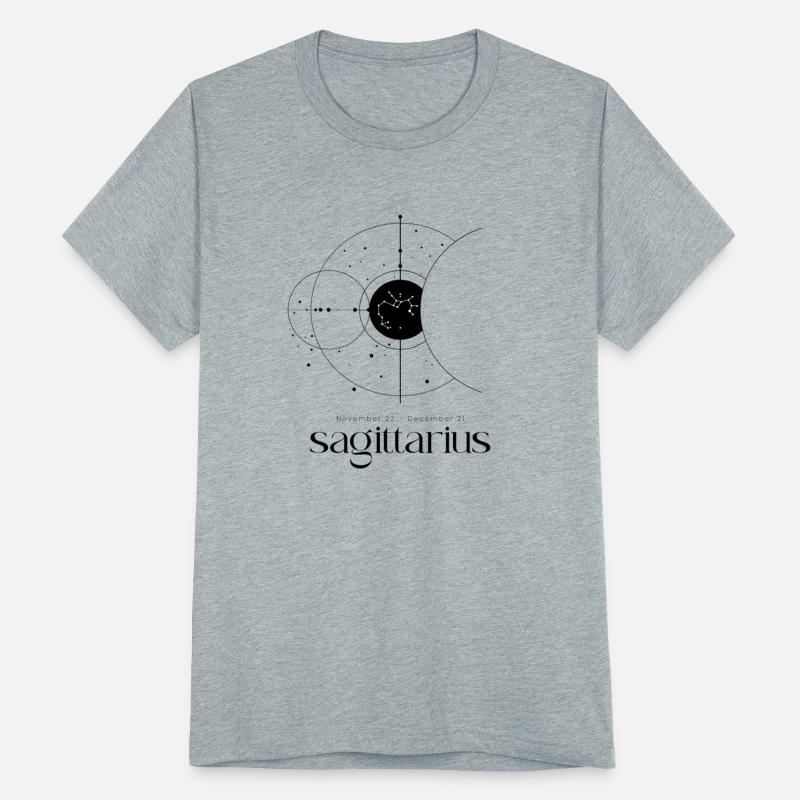 Minimalist Sagittarius Zodiac Sign Constellation